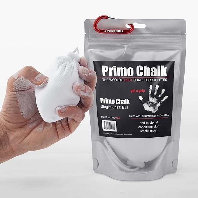 Stop ruining Your Hands, The Way Climbing and Lifting Chalk Should be. Switch to Primo Gym Chalk and Experience The Difference for Yourself.