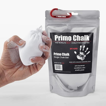 Stop ruining Your Hands, The Way Climbing and Lifting Chalk Should be. Switch to Primo Gym Chalk and Experience The Difference for Yourself.