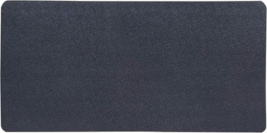 Exercise Equipment Mat for Under Treadmill 30" x 66", Black