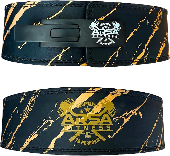 Weightlifting Adjustable Lever Belt for Men & Women 10MM Thickness 4" Width
