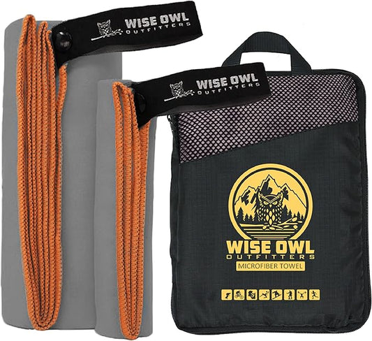 Wise Owl Outfitters Camping Towel - Camping Accessories