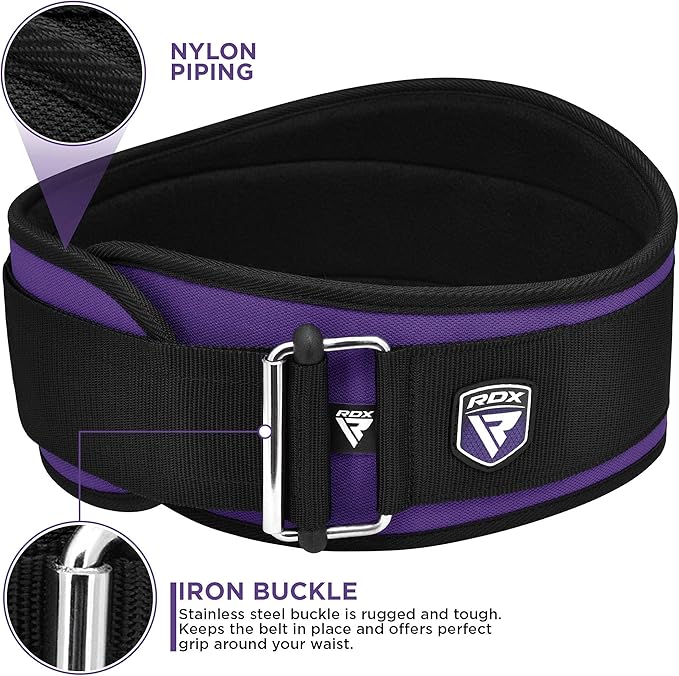 RDX Weight Lifting Belt AUTO LOCK 6.5” Padded