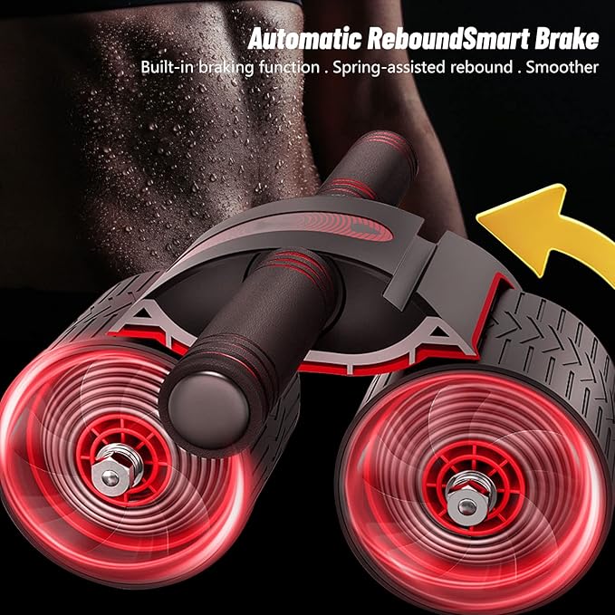 Automatic Rebound Aabdominal Wheel 2023 New
