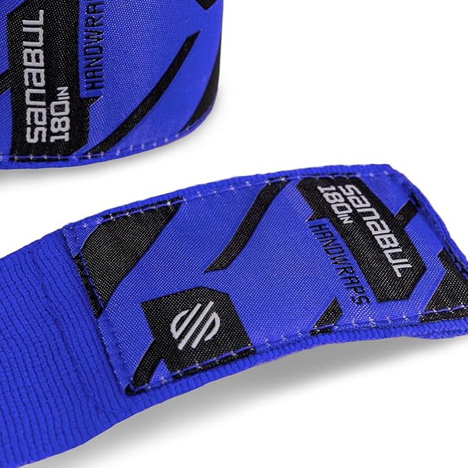 Sanabul Elastic 180 inch Boxing Hand Wraps for Boxing Gloves Muay Thai Kickboxing MMA Wraps for Men & Women