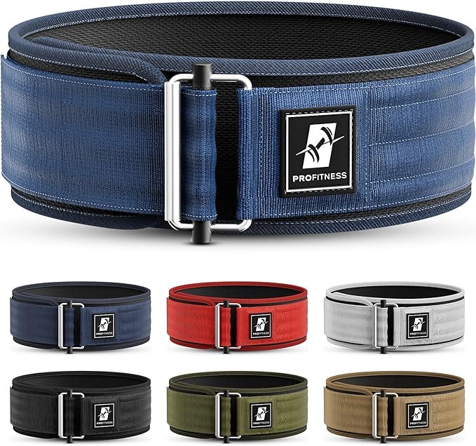 Weightlifting Belt for Men & Women - 4''