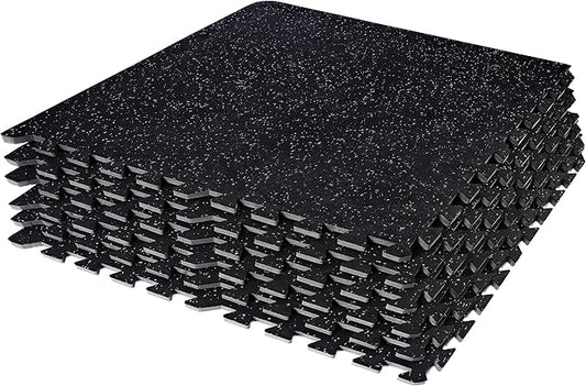 Sivan Fitness 1/2" Thick Rubber Top High-Density EVA