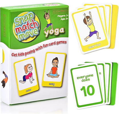 Yoga Cards for Kids - Fun Yoga Pretzels