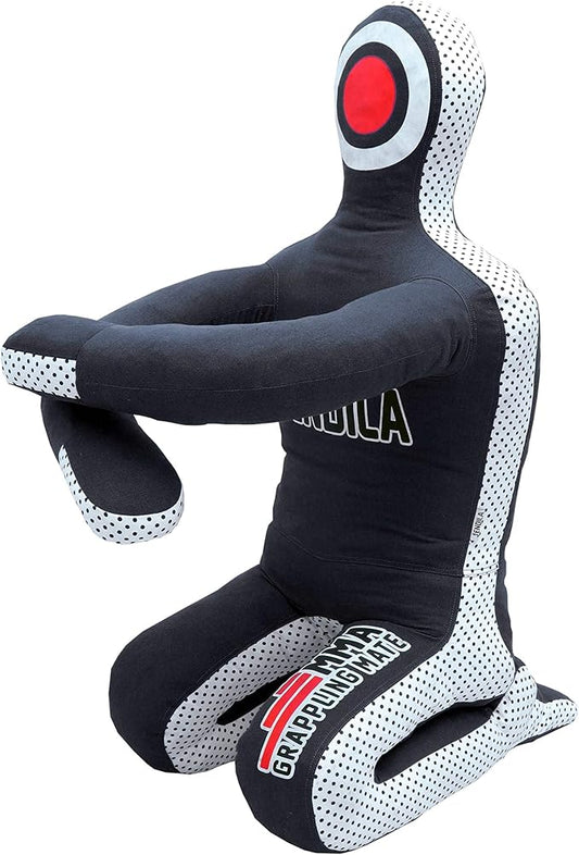 Grappling Dummy MMA Jiu Jitsu – Grappling Wrestling Dummy – Made from Durable Canvas Fabrics – MMA Dummy for Multiple Drills UNFILLED