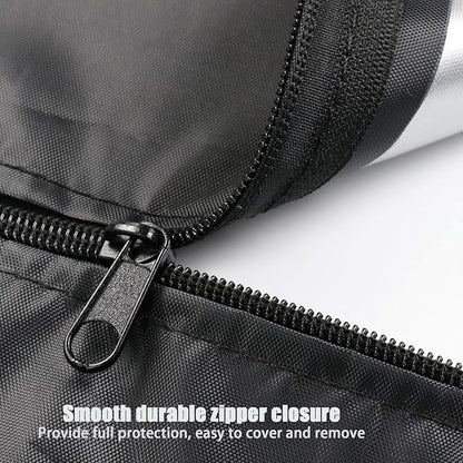 Treadmill Cover for Non-Folding Home Treadmill with Zipper and Drawstring