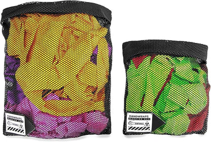 Sanabul Handwrap Laundry Bag Mesh Boxing Glove Hand Wrap Wash Bag with Zipper - Black, Standard