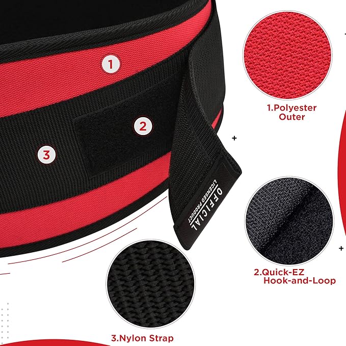 RDX Weight Lifting Belt AUTO LOCK 6.5” Padded