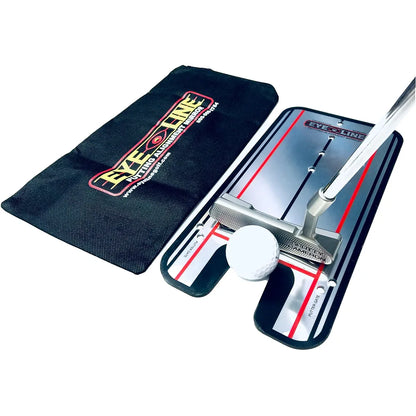 EyeLine Golf Putting Alignment Mirror, Portable Practice Putting Trainer Aid, As Seen on PGA Tour, Made in USA, Use Outdoors or on Indoor Putting mat