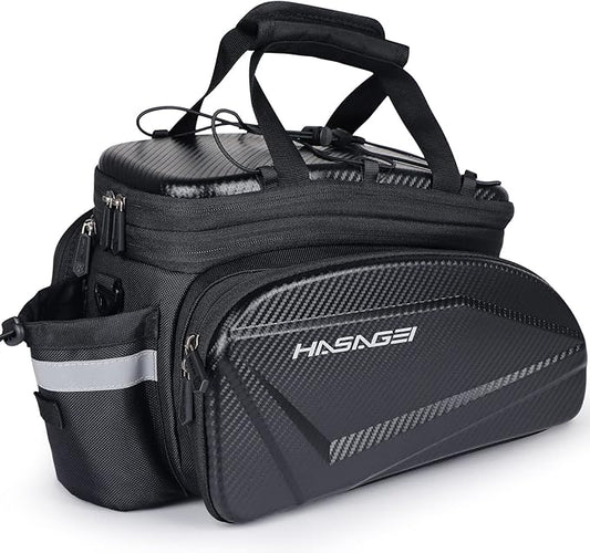 Bike Bag,Bicycle Bag,Bike Rack Bag,35L Capacity,Waterproof,Bike Trunk Storage Travel Bag Panniers for Rear Rack