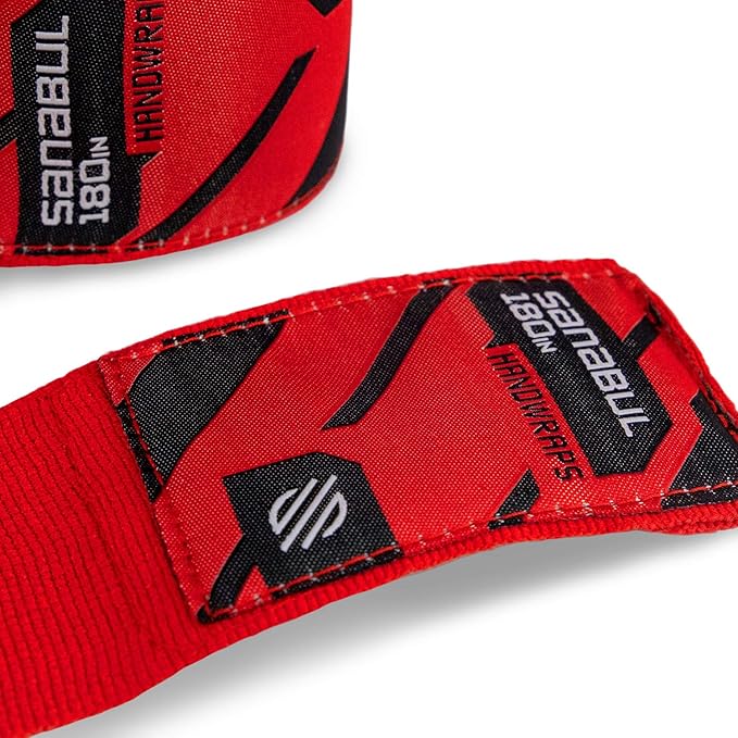 Sanabul Elastic 180 inch Boxing Hand Wraps for Boxing Gloves Muay Thai Kickboxing MMA Wraps for Men & Women