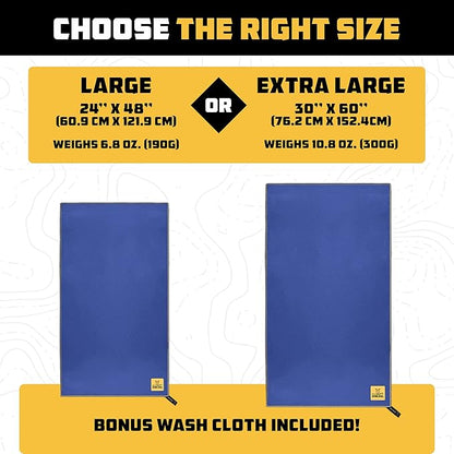 Wise Owl Outfitters Camping Towel - Camping Accessories