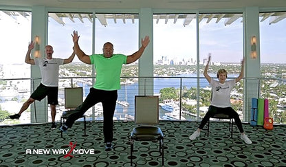 Exercise for Seniors DVD Collection- 6 Total Body Workouts + 10 Balance Workouts + Resistance Band + 3 Bonus Senior Exercise Gifts- Easy to Follow. Fun to do! Exercise videos for seniors you will love