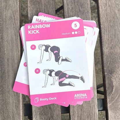 Arena Strength Workout Cards - Instructional Fitness Deck