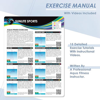 Sunlite Sports Water Workout Combo Set