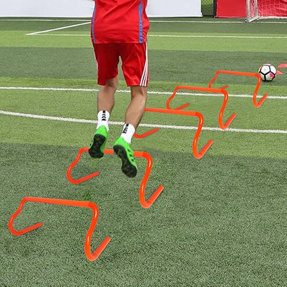 4 Pack Agility Speed Training Hurdles- 9" Detachable