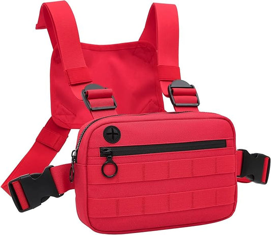 Outdoor Sports Utility Chest Pack，Tactical EDC Chest Bag