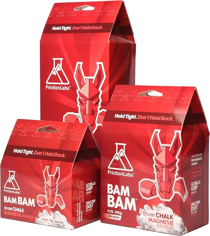 Friction Labs Premium Sports Chalk for Rock Climbing, Weight Lifting, Gymnastics, Tennis & More