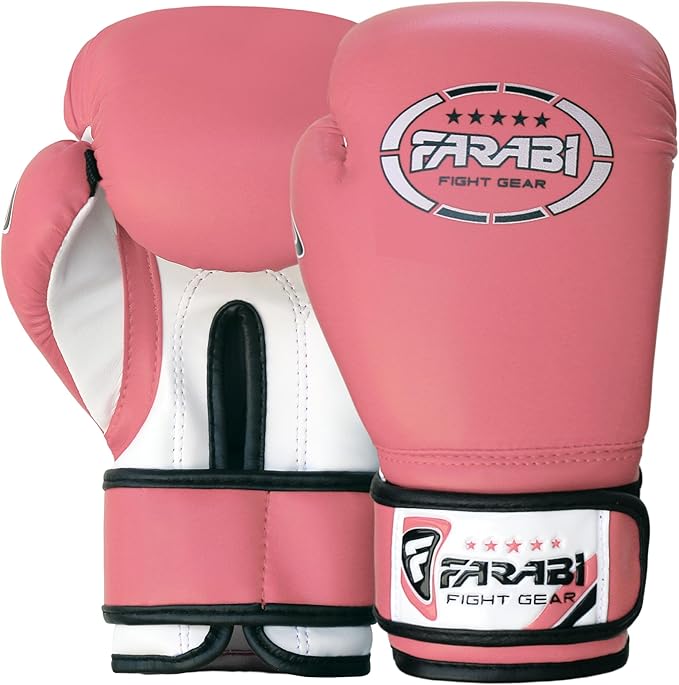 Farabi Sports Kids Boxing Gloves 4, 6, 8-oz Boxing Gloves for Kids Junior Boxing Gloves Youth Boxing Gloves Boys and Girls Boxing Training Gloves for MMA Muay Thai & Punching Bag