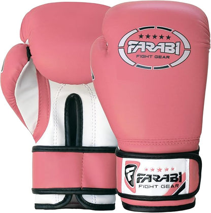 Farabi Sports Kids Boxing Gloves 4, 6, 8-oz Boxing Gloves for Kids Junior Boxing Gloves Youth Boxing Gloves Boys and Girls Boxing Training Gloves for MMA Muay Thai & Punching Bag