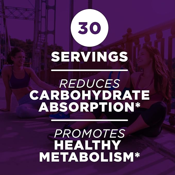 AdvoCare Carb-Ease Plus - Carb Blocker Supplement with Kidney Bean Extract, Grape Seed Extract & Green Coffee Extract - Supports Healthy Metabolism* - 60 Capsules