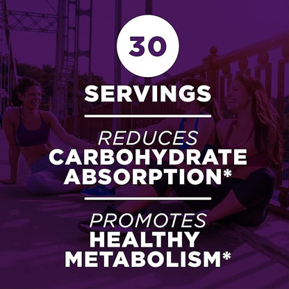 AdvoCare Carb-Ease Plus - Carb Blocker Supplement with Kidney Bean Extract, Grape Seed Extract & Green Coffee Extract - Supports Healthy Metabolism* - 60 Capsules