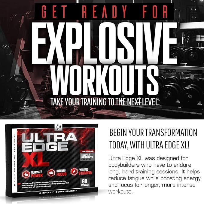 BCAA Bodybuilding Supplement - Nitric Oxide Booster for Maximum Muscle Growth - Recovery - and Intensified Workouts - with Amino Acids L Glutamine - L Arginine (60 Capsules)
