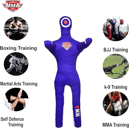 Sports Brazilian JIU Jitsu Grappling Submission Throwing Dummy Punching Heavy Bag Kick Boxing Dummies UNFILLED