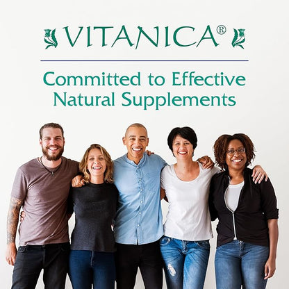 Vitanica Endocrine Disruptor Relief, Liver Detox Cleanse Support, Dr. Formulated Liver Support Supplement with Calcium D-Glucarate, ALA, NAC, L-Glycine & More, Vegan, 120 Capsules