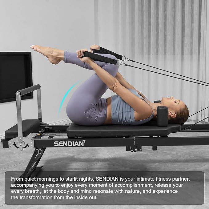 SENDIAN Foldable Pilates Equipment for Home Workouts