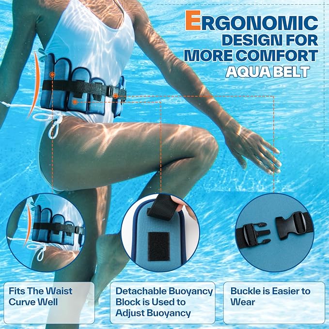 Aqua Belt Water Aerobics Equipment: Sportneer Aqua Float
