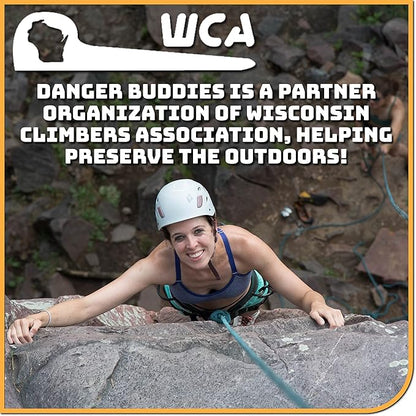 Danger Buddies Liquid Chalk for Rock Climbing, Weight Lifting, Gymnastics & More