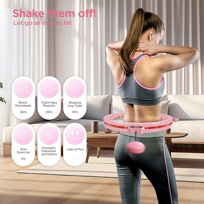 Humixx Infinity Hoop for Adult Weight Loss 2 in 1 Smart