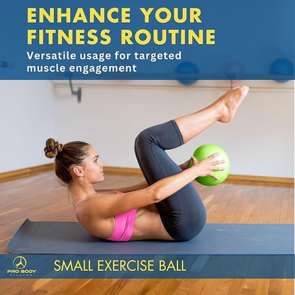 ProBody Pilates Ball Small Yoga Ball 9 Inch