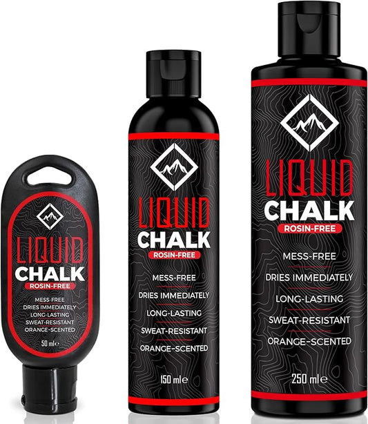 SURVIVOR Liquid Chalk – Gym Chalk for Weightlifting, Rock Climbing, Bouldering, Gymnastics, Pole Grip, & More - Lifting Chalk & Climbing Chalk for Dry Hands