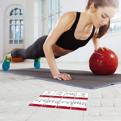 NewMe Fitness Medicine Ball Workout Cards