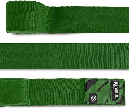 Sanabul Elastic 180 inch Boxing Hand Wraps for Boxing Gloves Muay Thai Kickboxing MMA Wraps for Men & Women