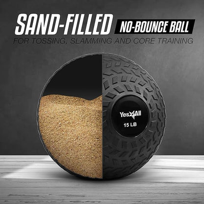 Yes4All Slam Ball 10-40lb Medicine
