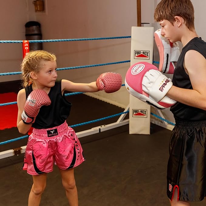 Farabi Sports Kids Boxing Gloves 4, 6, 8-oz Boxing Gloves for Kids Junior Boxing Gloves Youth Boxing Gloves Boys and Girls Boxing Training Gloves for MMA Muay Thai & Punching Bag