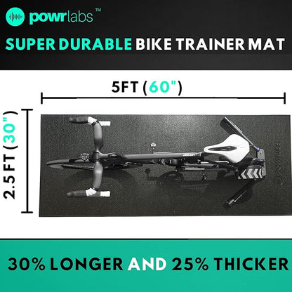 Powr Labs Sweat Proof Exercise Bike Mat