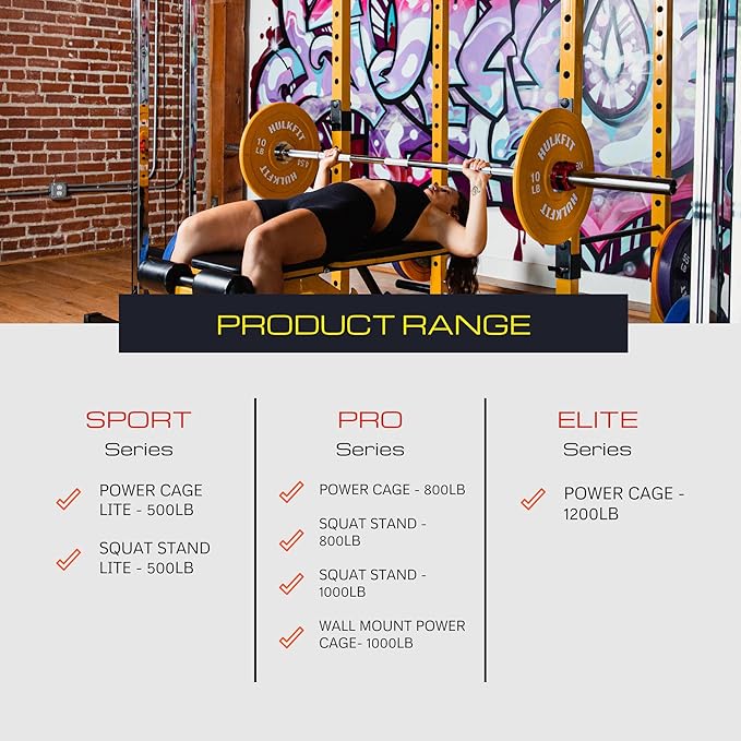 HulkFit Pro Series Multifunctional Adjustable Home Gym Exercise