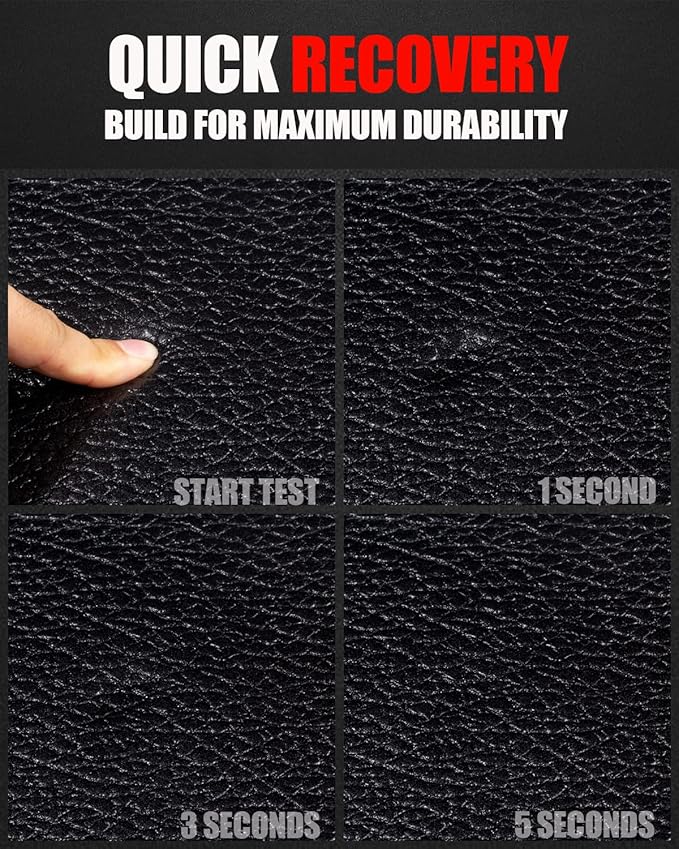 Bike Mat Compatible with Peloton Bike Elliptical Treadmill Mat 6mm Thick,