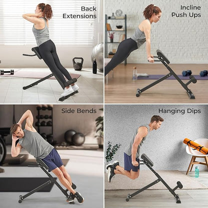 Lifepro Roman Chair Hyperextension Bench