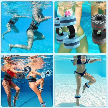 Sportneer Water Aerobics Pool Exercise Equipment New 6-Piece