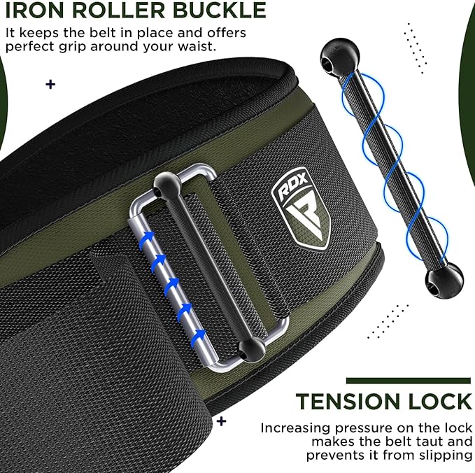 RDX Weight Lifting Belt AUTO LOCK 6.5” Padded