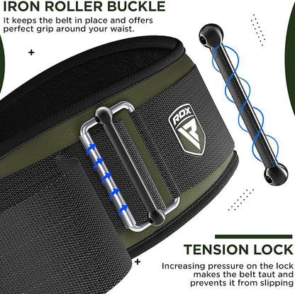 RDX Weight Lifting Belt AUTO LOCK 6.5” Padded