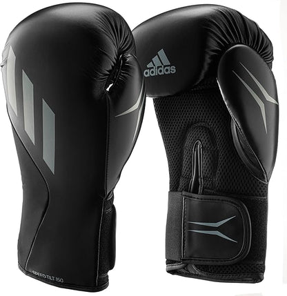 Adidas Speed TILT 150 Boxing Gloves - Training Boxing Gloves for Men & Women - Heavy Bag Gloves, Kickboxing Gloves, Punching Gloves for Fitness & MMA